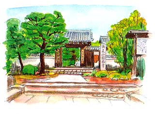 圓光寺山門 圓光寺山門
