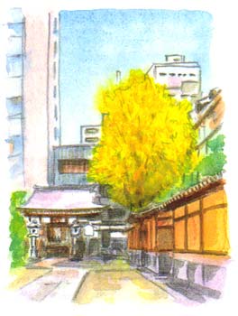 本能寺参道