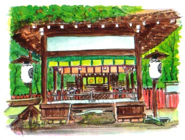 比良木神社社殿 比良木神社社殿